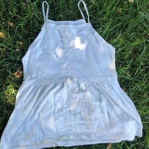 Cute white American eagle tank top